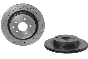 Product of Brembo 0973562XC02 Xtra Vented Cross Drilled 1 Piece Brake Rotor 