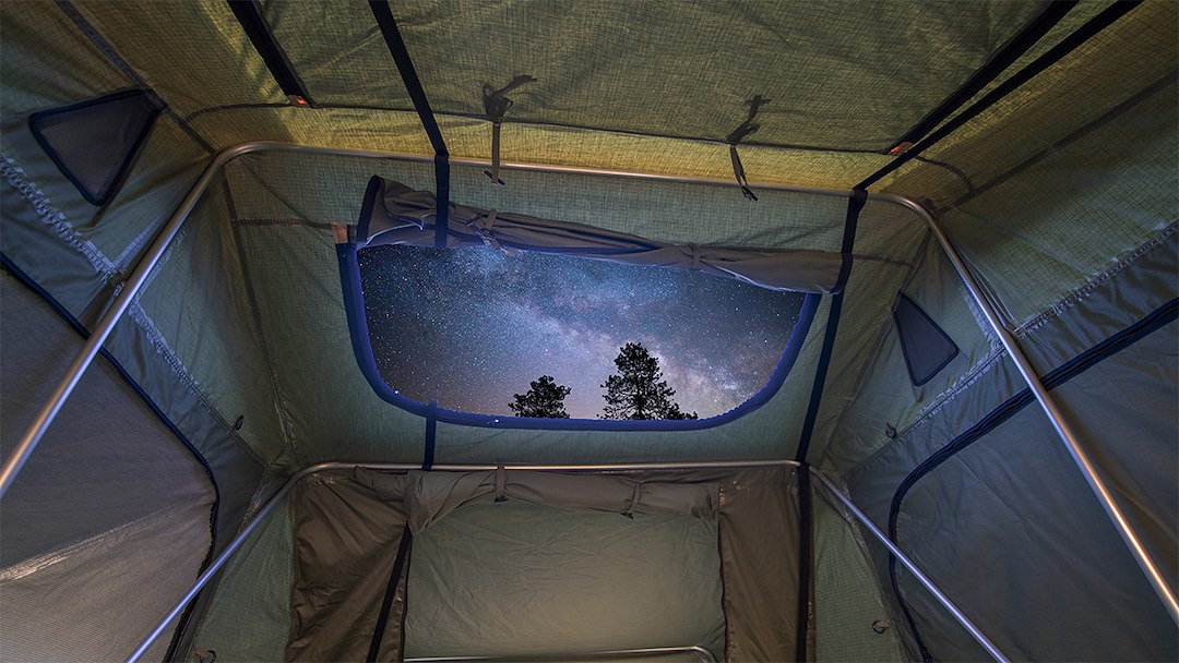 Product of WILCO Off-Road ADVXP3-G Vehicle Rooftop Fabric Tent Sleeps 3 Adults 