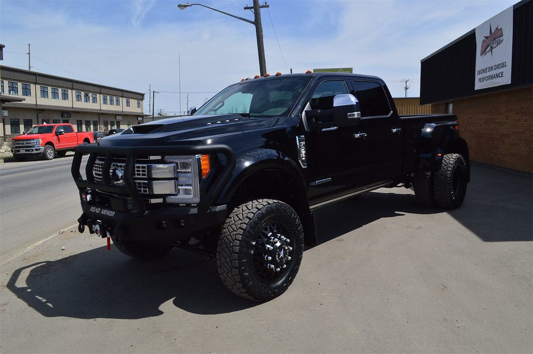 Product of Road Armor 61742B Stealth Titan II Steel Satin Powder Coated Bumper 