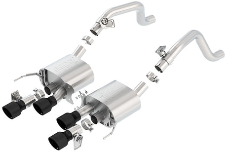 Product of Borla 11856CB ATAK ® Series Axle Back System Dual Exhaust System Kit 