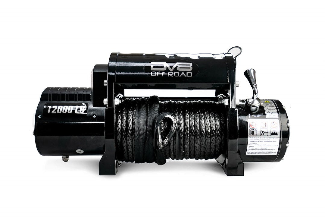 Product of DV8 Offroad WB12SR 12000 Pound Vehicle Recovery Winch 