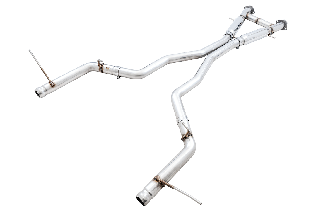 Product of AWE Tuning 3020-31023 Track Edition Cat-Back System Dual Exhaust System Kit 