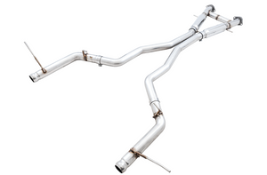 Product of AWE Tuning 3020-31023 Track Edition Cat-Back System Dual Exhaust System Kit 