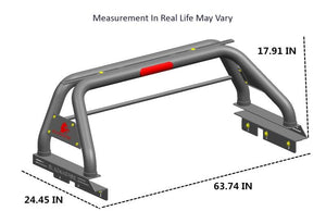 Black Horse Offroad Rb006bk Truck Bed Bar||||94||blkrb006bk||2008022