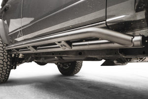 Product of Fab Fours FB21-G5251-1 Black Steel Tube Rocker Panel Guard 