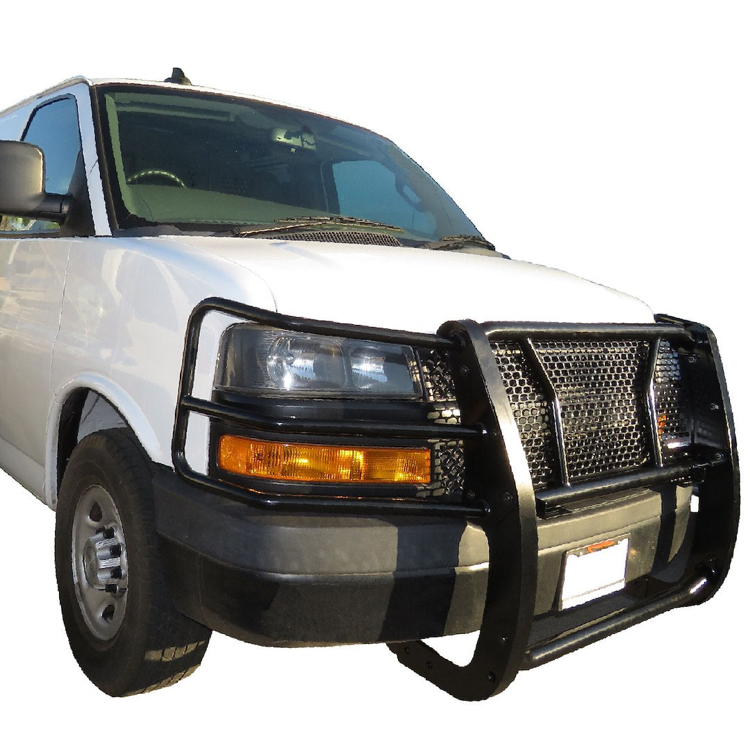 Product of Black Horse Offroad RU-GV02MA-B Grille Guard  