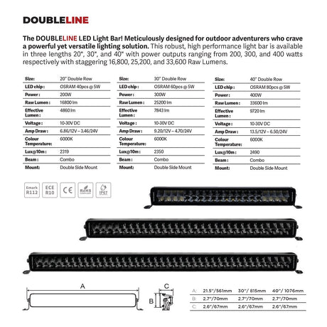 Product of Go Rhino 754004011CDS Light Bar 