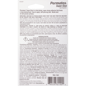 Product of Permatex 82190 Super Glue