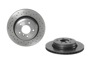 Product of Brembo 0994251XC02 Xtra Vented Cross Drilled 1 Piece Brake Rotor 