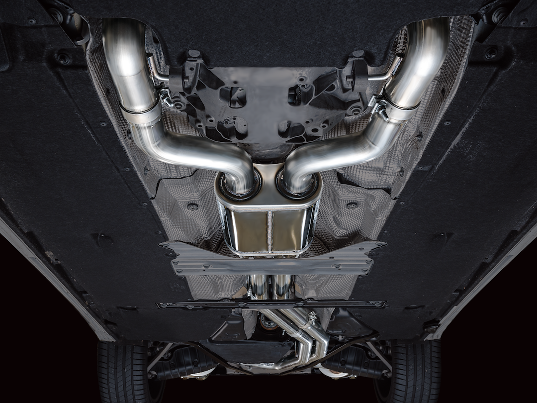 Product of AWE Tuning 3020-42101 Track Edition Cat-Back System Dual Exhaust System Kit 