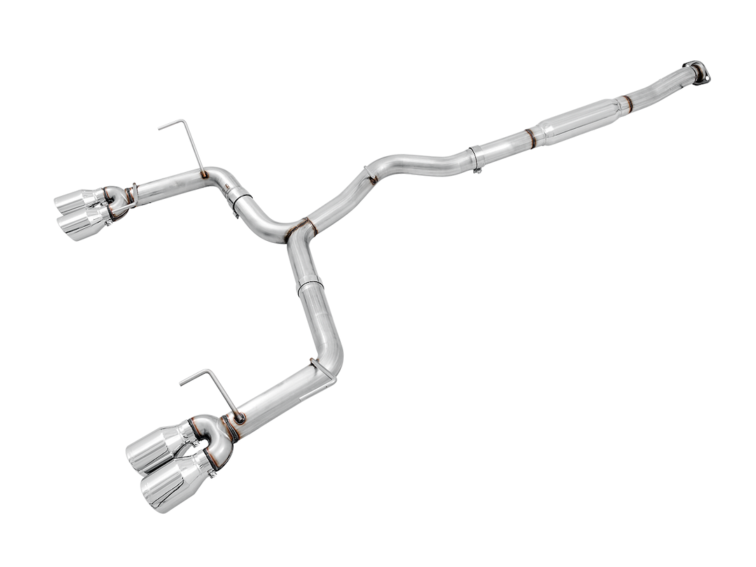 Product of AWE Tuning 3020-42058 Track Edition Cat-Back System Dual Exhaust System Kit 