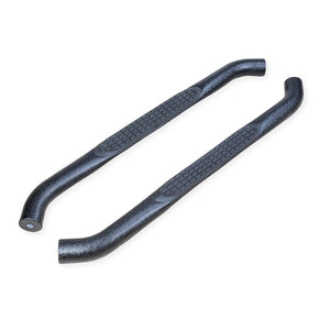 Product of TrailFX A0027T TFX Round Tube Side Steps Nerf Bar With Surface Steps 