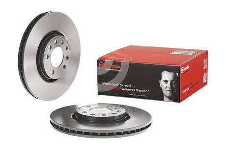 Product of Brembo 09936911C02 Vented 1 Piece Brake Rotor 