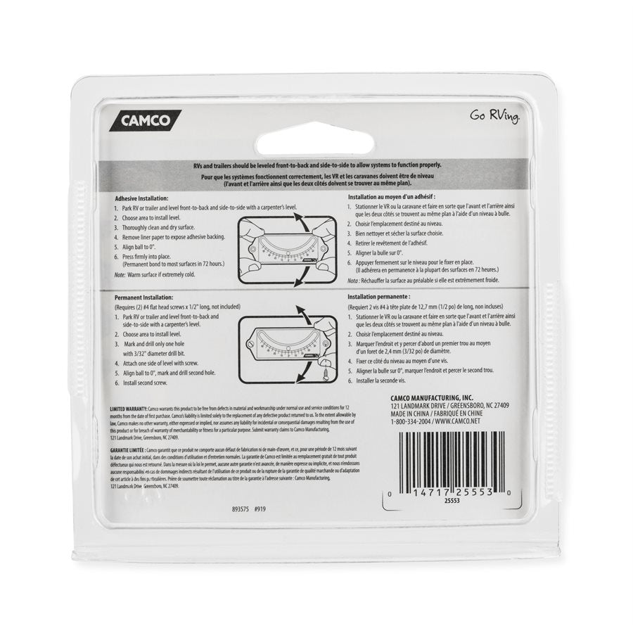 Camco 25553 Rv Level||25553_4.Jpg||89||c1w25553||1306414
