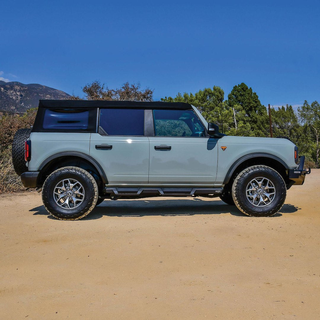 Product of Westin Automotive 56-14195 HDX Nerf Bar With Drop Down Steps 