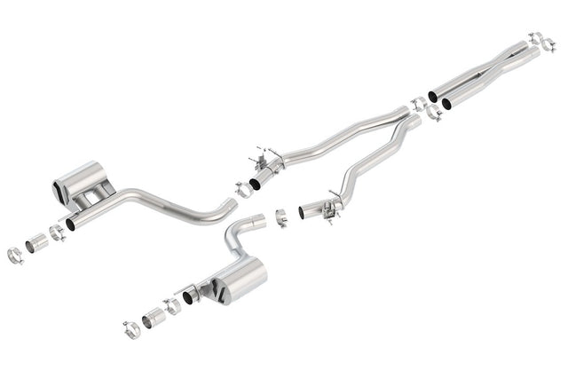 Product of Borla 140667 ATAK ® Series Cat Back System Dual Exhaust System Kit 