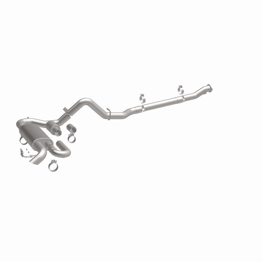 Product of Magnaflow Performance 19559 Overland Series Cat-Back System Single Exhaust System Kit 