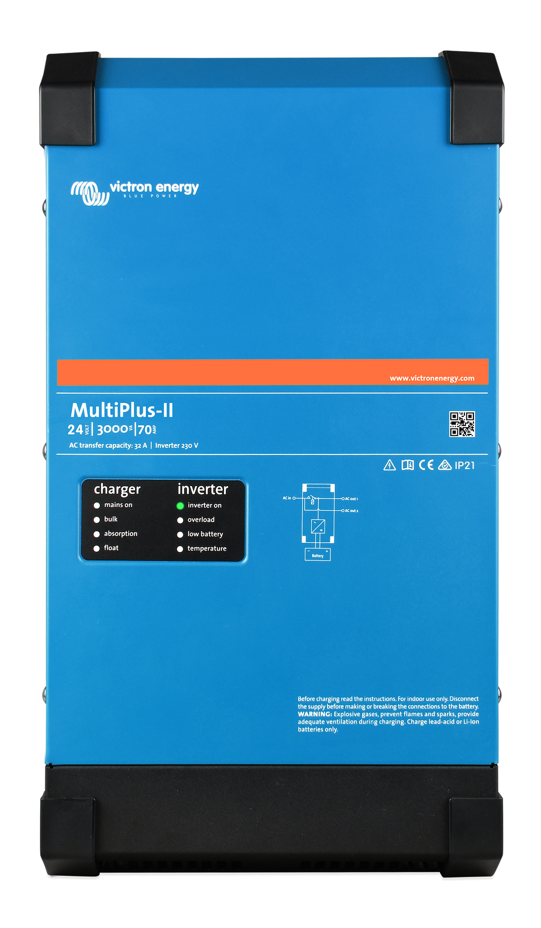 Product of Victron Energy Pmp242305130 Power Inverter/ Battery Charger