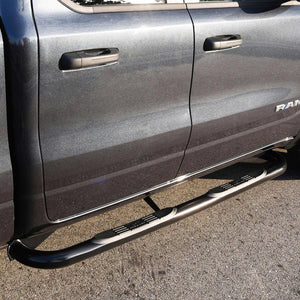 Product of Westin Automotive 23-4085 E-Series Nerf Bar With Surface Steps 