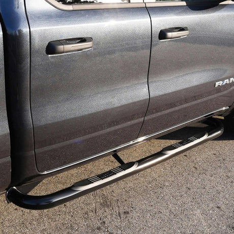Product of Westin Automotive 23-4085 E-Series Nerf Bar With Surface Steps 