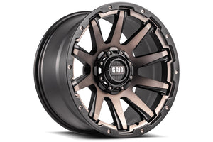 Product of Grid Wheels 20x10 Black With Metallic Dust Face Wheel - Not Applicable Bolt Pattern 