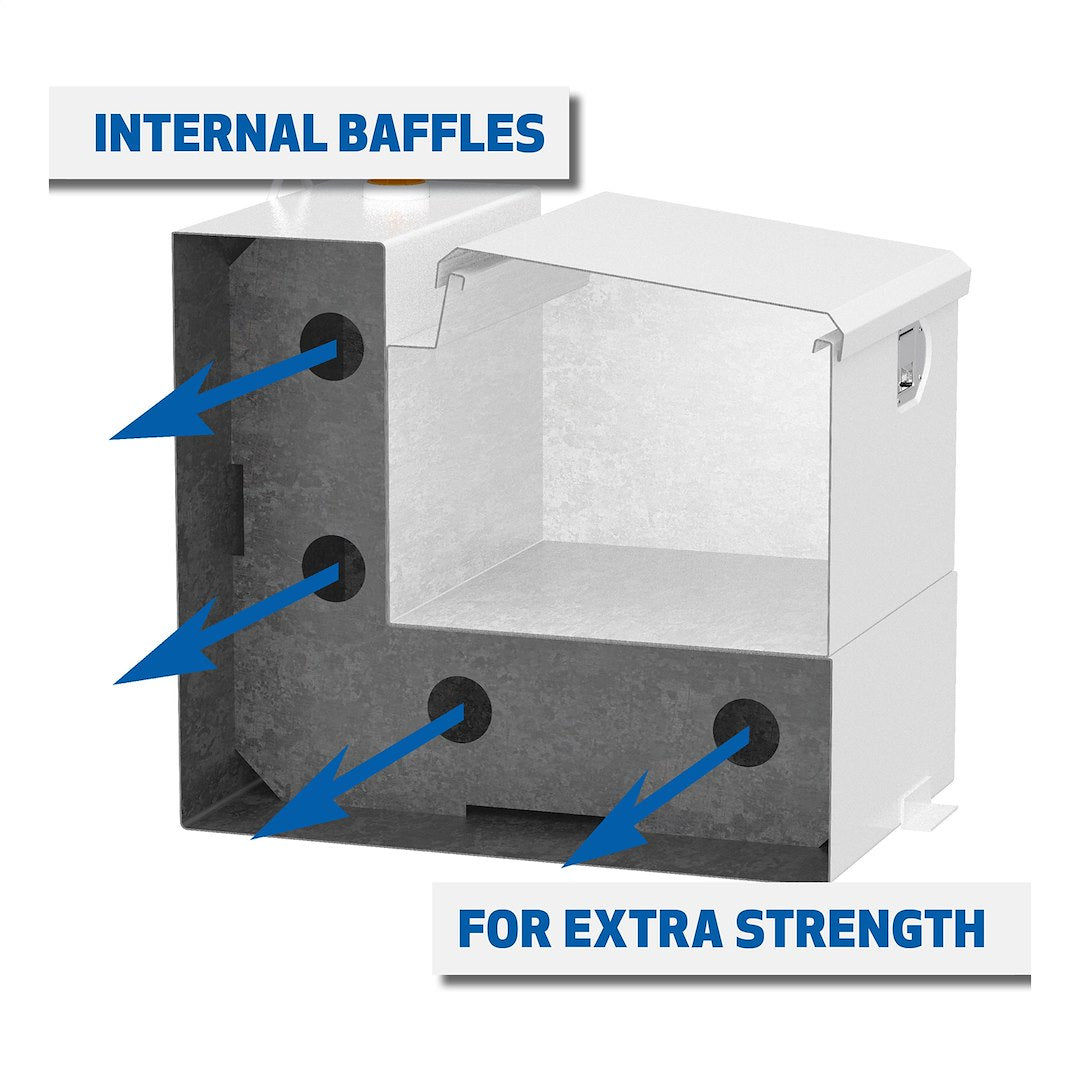 Product of UWS ST-75-COMBO-W Diesel Liquid Transfer Tank 75 Gallon Rectangular 