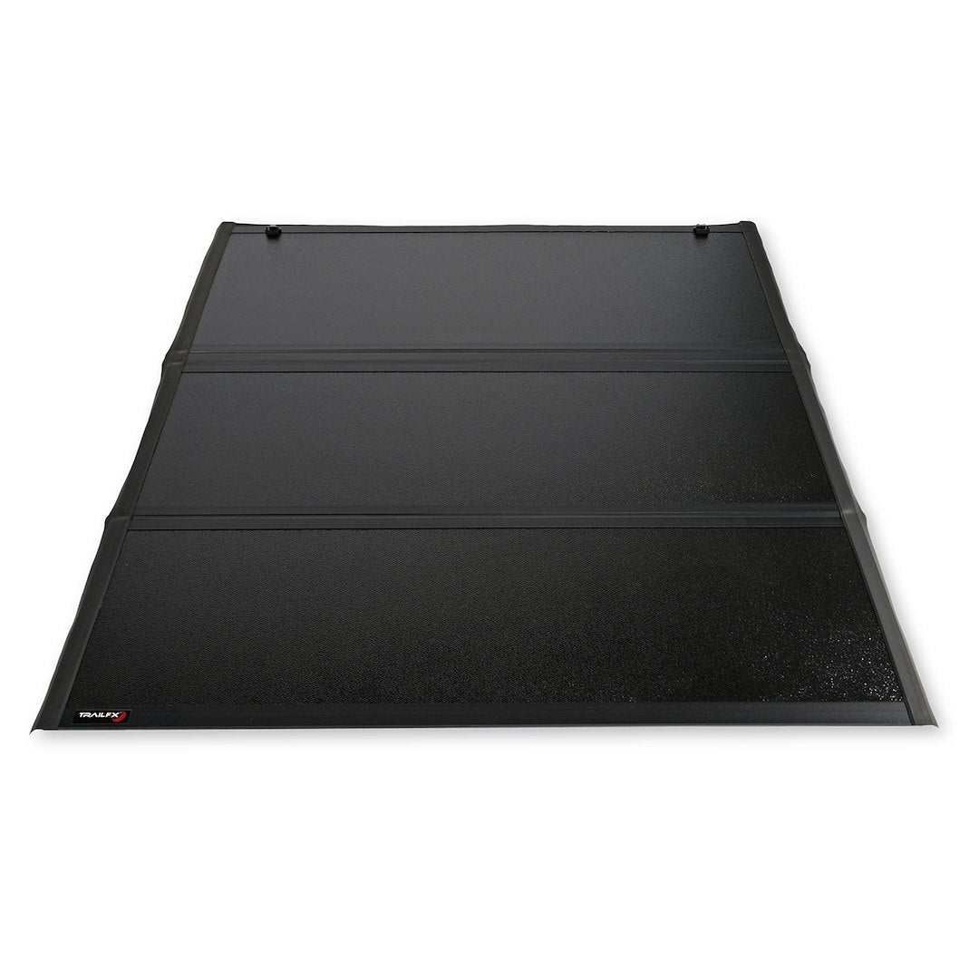 Product of TrailFX TFX Standard Flush Tri-Fold Hard Folding TFX3527 Tonneau Cover 