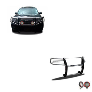 Product of Black Horse Offroad 17H151402MSS-PLFR Grille Guard  