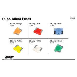Performance Tool W5376 Fuse Assortment||||87||ptlw5376||1912535