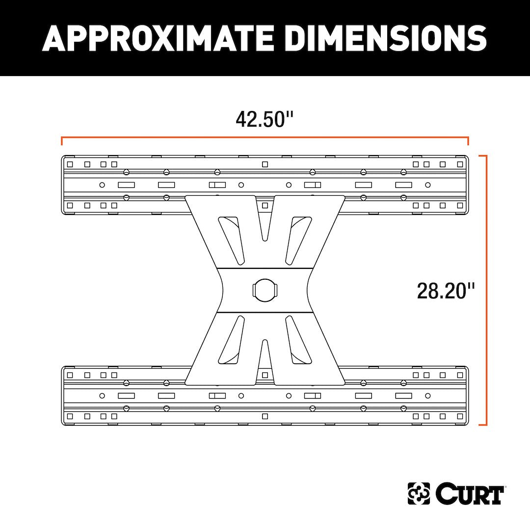 Curt 16310 Fifth Wheel Trailer Hitch Conversion Kit||16310_3008x1990_Ca.Jpg||93||c9316310||1157901