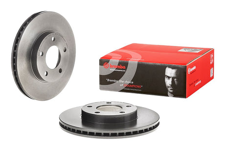 Product of Brembo 09895311C02 Vented 1 Piece Brake Rotor 