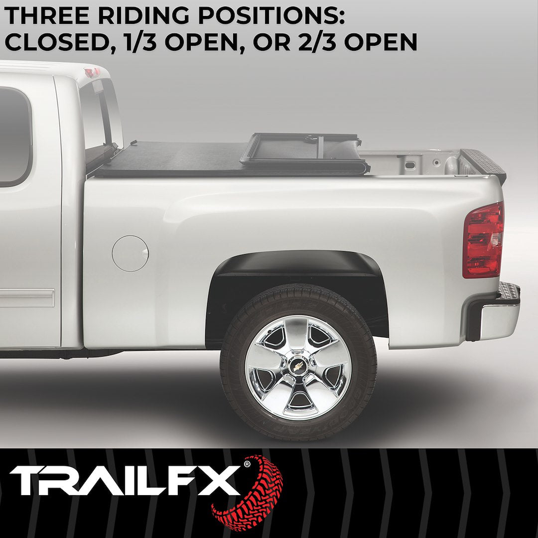 Product of TrailFX TFX Soft Tri-Fold Tonneau Covers Soft Folding TFX5001 Tonneau Cover 