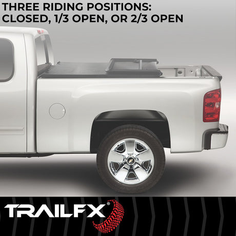 Product of TrailFX TFX Soft Tri-Fold Tonneau Covers Soft Folding TFX5001 Tonneau Cover 