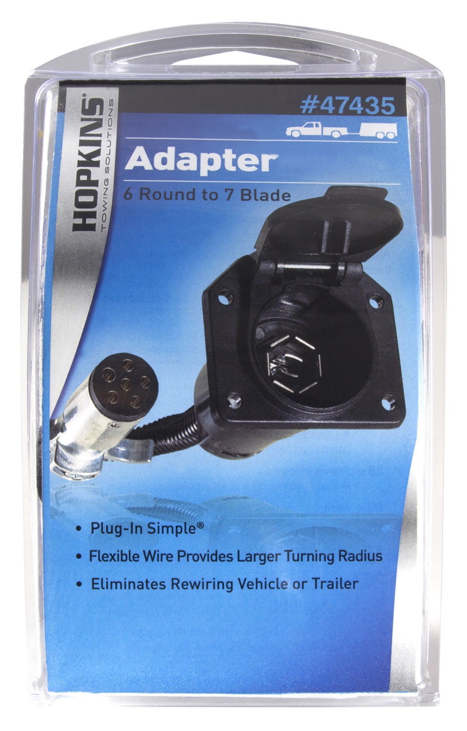 Hopkins Mfg 47435 Trailer Wiring Connector Adapter||47435_V2.Jpg||87||h2247435||1610561