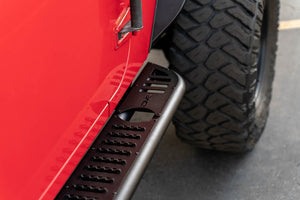 Product of DV8 Offroad SRJK-08 OE Plus Nerf Bar With Surface Steps 