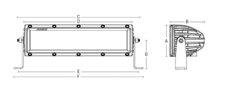 Product of Rigid Lighting 142313 Light Bar 
