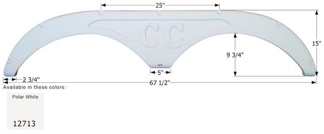 Product of Icon 12713 Fender Skirt