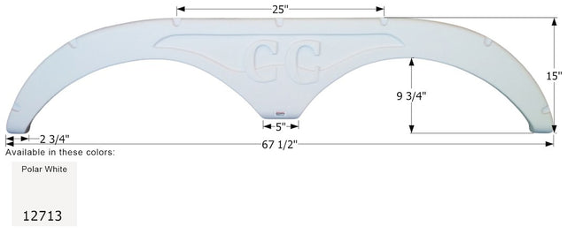 Product of Icon 12713 Fender Skirt