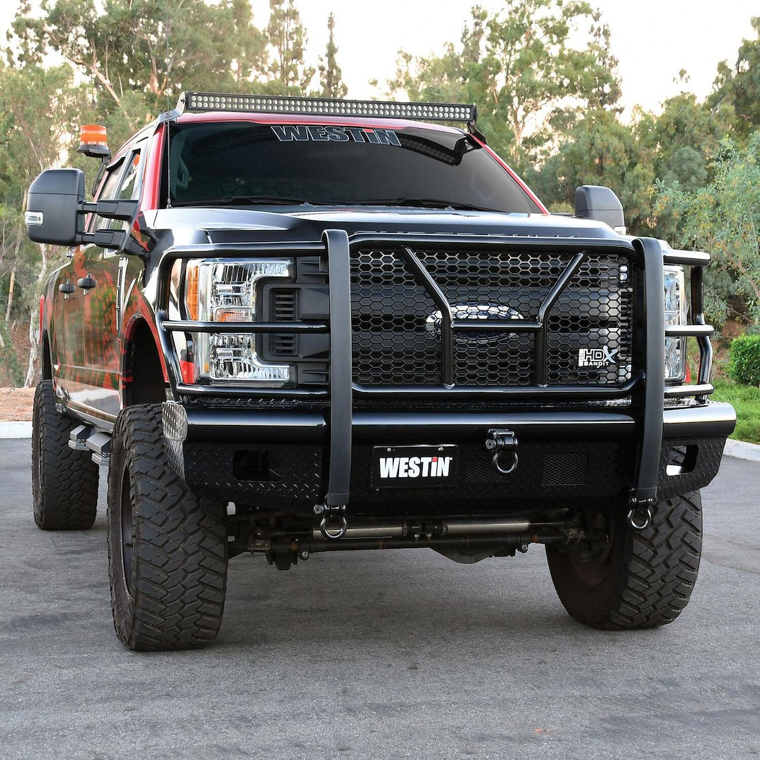 Product of Westin Automotive 58-31125 HDX Bandit Steel Textured Powder Coated Bumper 