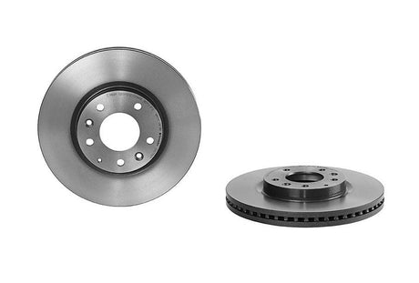 Product of Brembo 09C17611C02 Vented 1 Piece Brake Rotor 