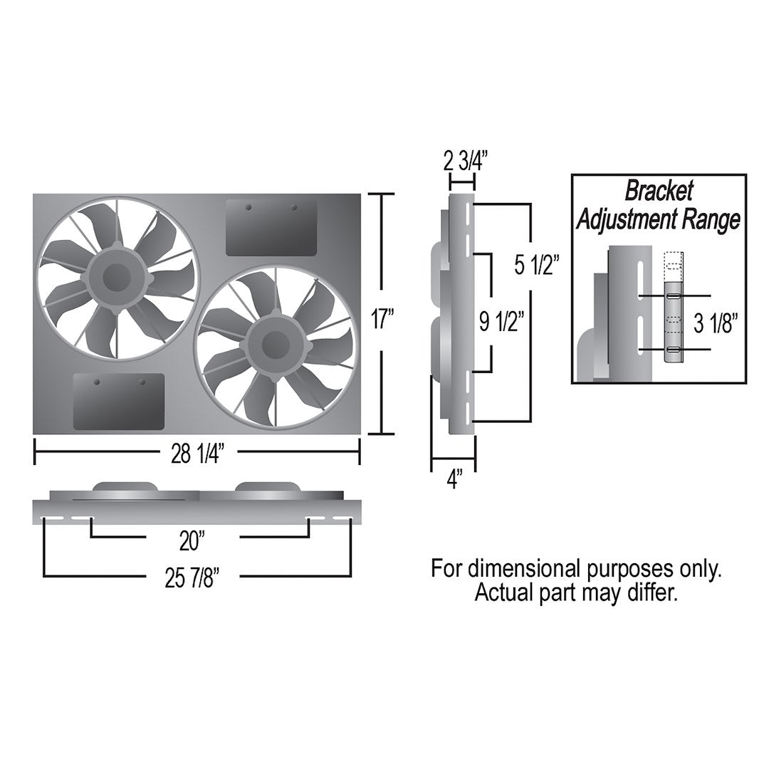 Product of Derale 66838 Cooling Fan