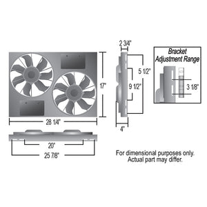 Product of Derale 66838 Cooling Fan
