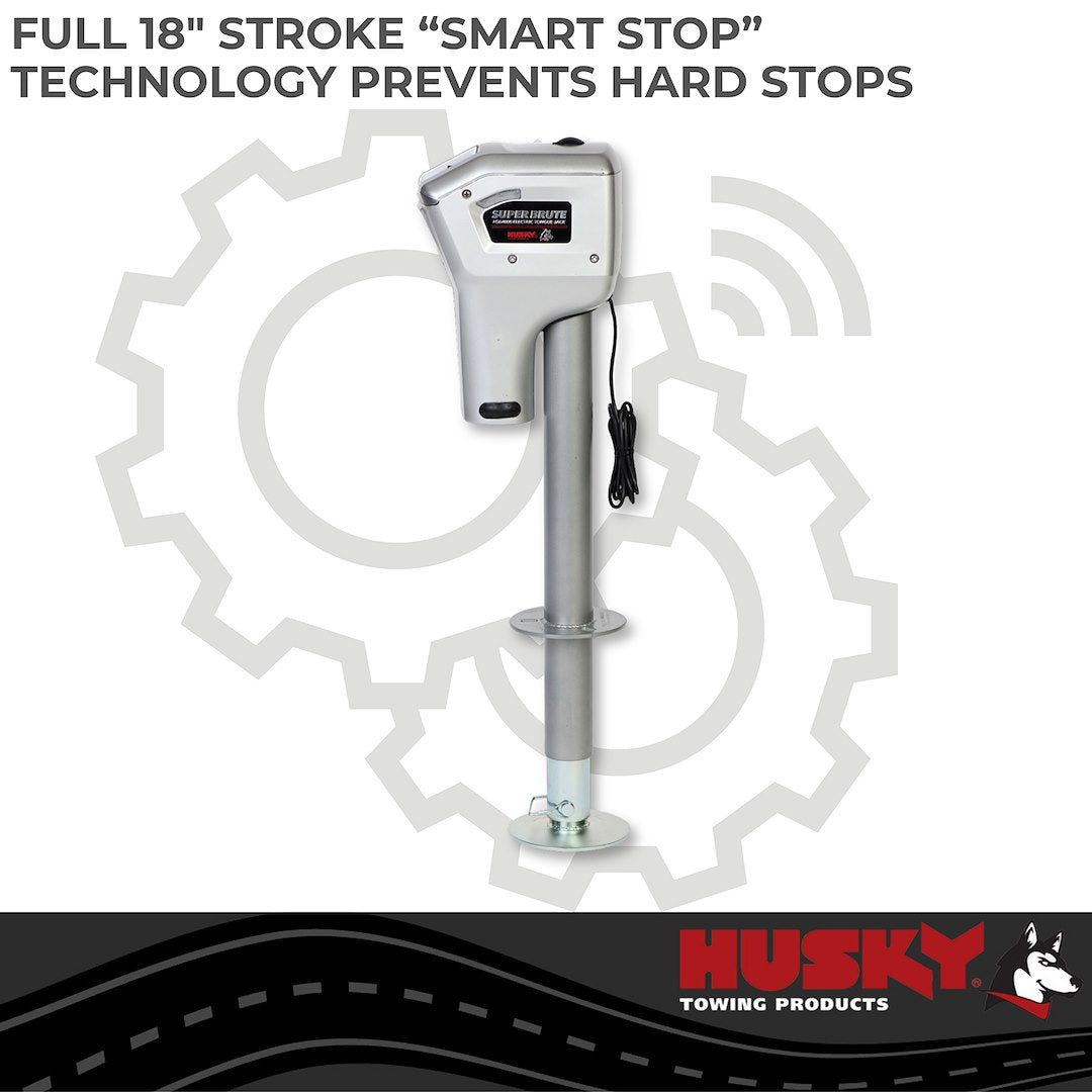 Product of Husky Towing 82084 4000 Pound Electric Trailer Tongue Jack 