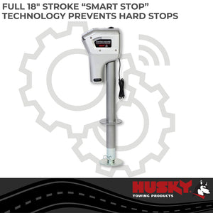 Product of Husky Towing 82084 4000 Pound Electric Trailer Tongue Jack 
