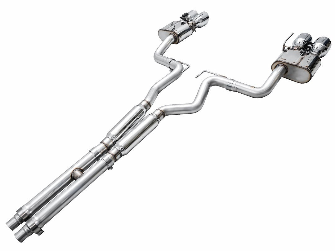 Product of AWE Tuning 3025-42375 SwitchPath ™ Cat-Back System Dual Exhaust System Kit 