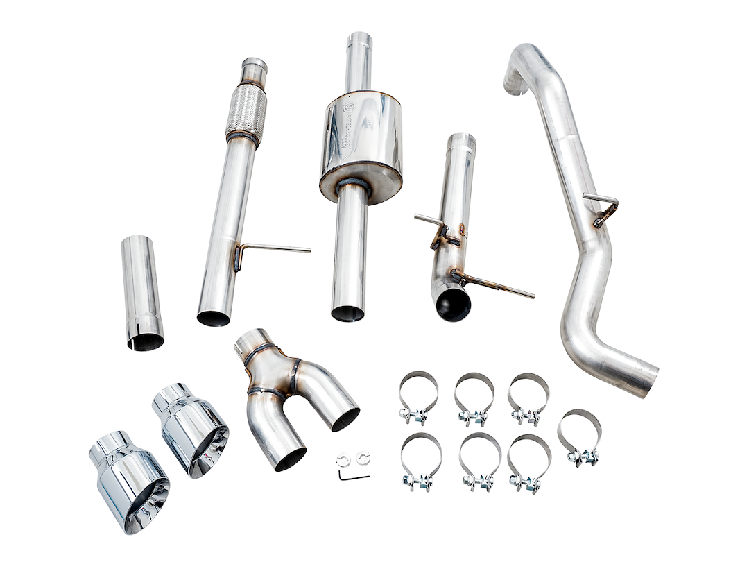 Product of AWE Tuning 3015-22207 0FG Cat-Back System Single Exhaust System Kit 
