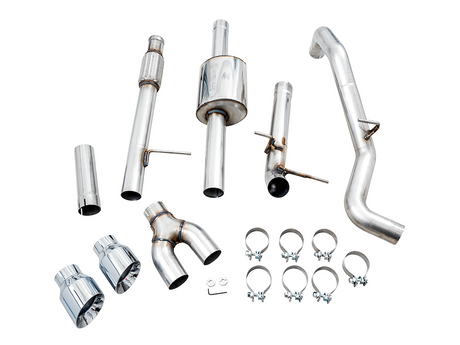 Product of AWE Tuning 3015-22207 0FG Cat-Back System Single Exhaust System Kit 