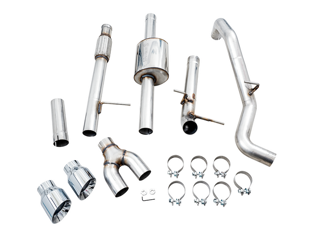 Product of AWE Tuning 3015-22207 0FG Cat-Back System Single Exhaust System Kit 