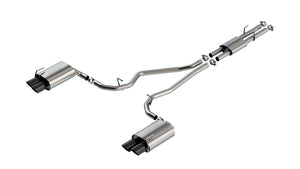 Product of Borla 140821BC ATAK ® Series Cat Back System Dual Exhaust System Kit 