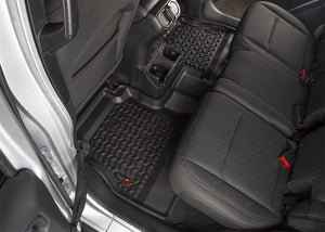 Product of Rugged Ridge 12988.05 Black Thermoplastic Floor Liner 